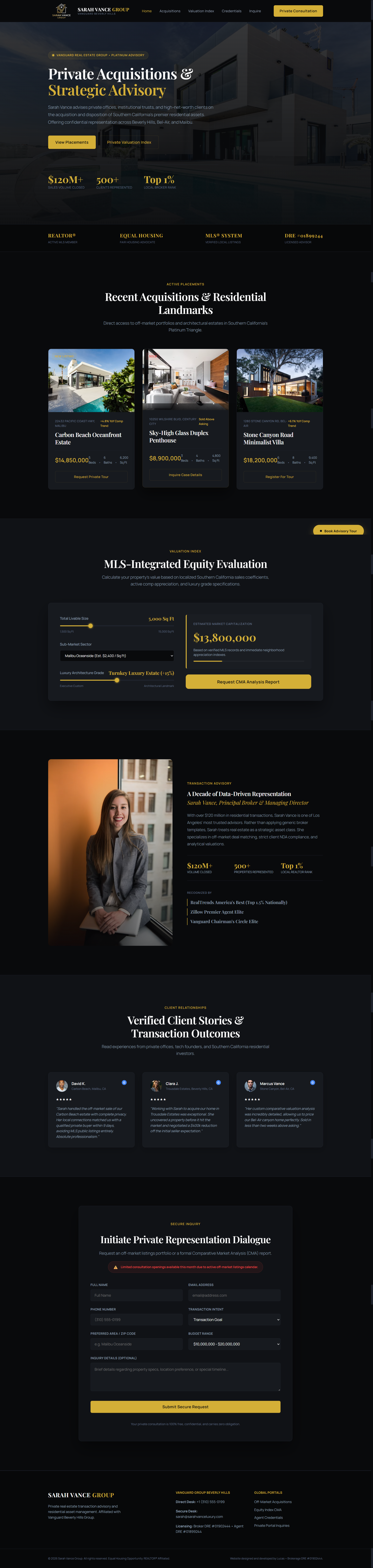 Sarah Vance Luxury Realtor